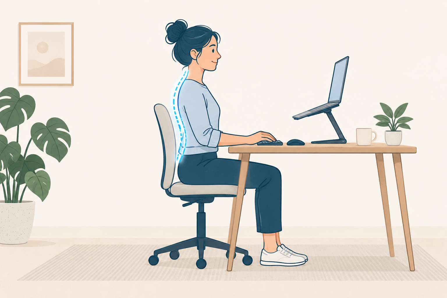Video physio for workplace-related pain: shoulder overhead loading explained