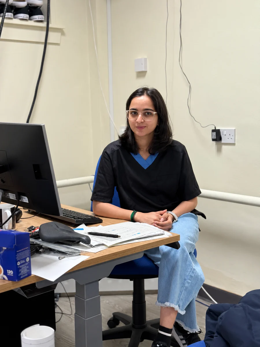 Shivaliba Zala, HCPC registered physiotherapist